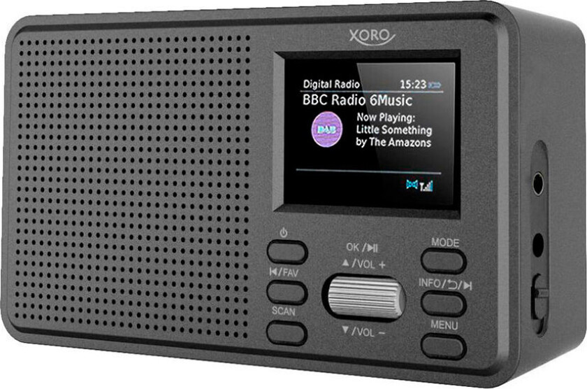 Xoro DAB 142 - Bærbar DAB-radio