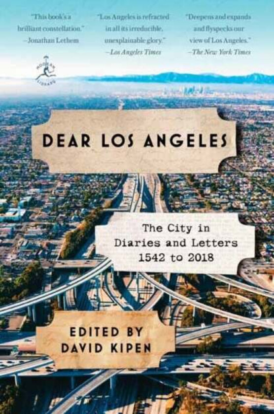 Dear Los Angeles av David Kipen