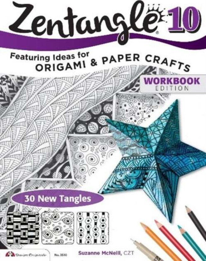 Zentangle 10 av Suzanne CZT McNeill