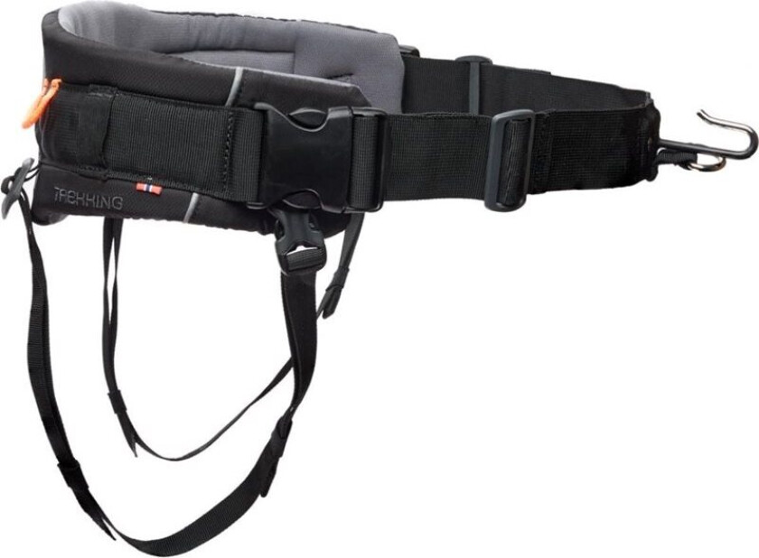 Non-stop Dogwear Trekking Belt 2.0 Size S S, Black/Grey