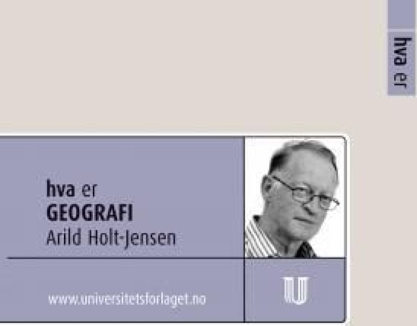 Hva er geografi av Arild Holt-Jensen