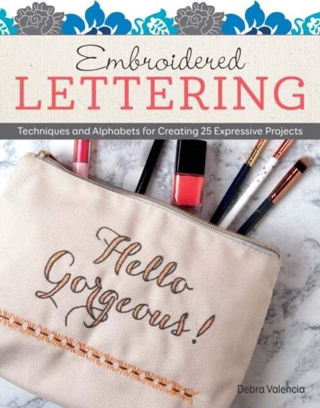 Embroidered Lettering av Debra Valencia
