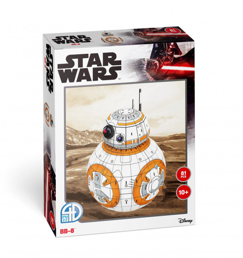 3d Puslespill 81 Brikker - Bb8