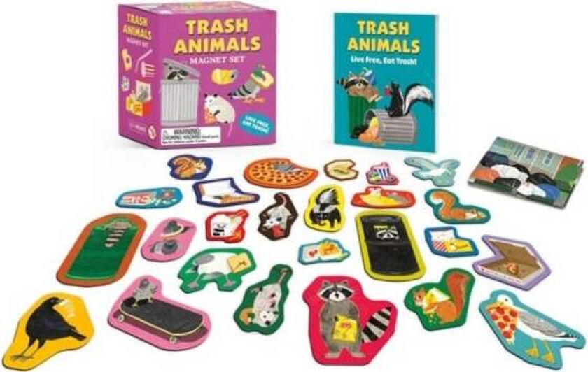 Trash Animals Magnet Set av Alexander Schneider