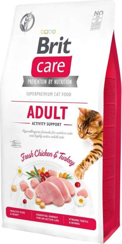 Brit Care Cat Grain Free Adult Activity Support (400 g)