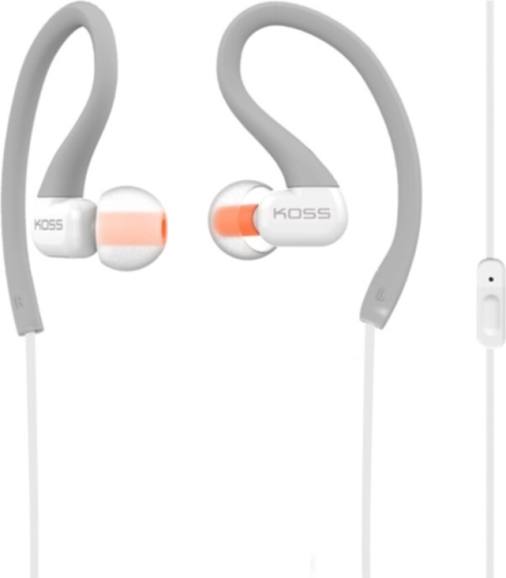 Koss hodetelefoner KSC32iGRY In-Ear mic, grå