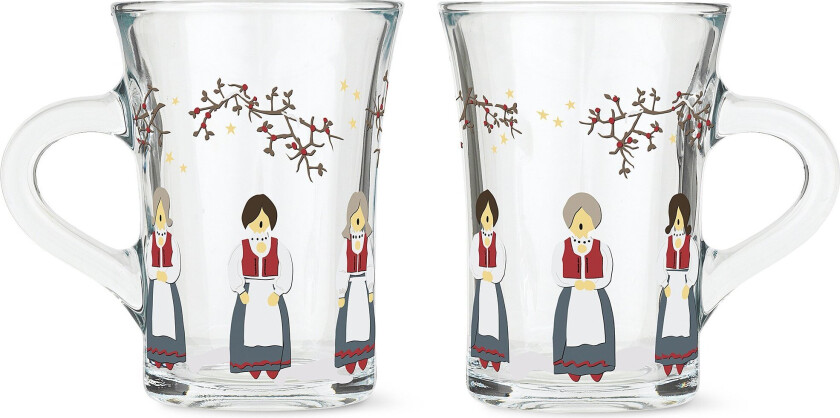 Christmas Hotdrink-glass 2021 24 cl multi 2 stk.