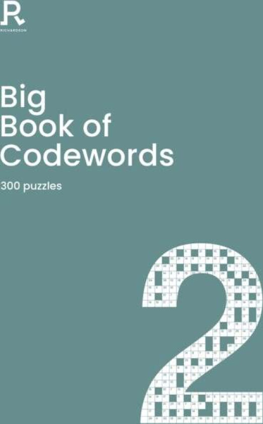 Big Book of Codewords Book 2 av Richardson Puzzles and Games