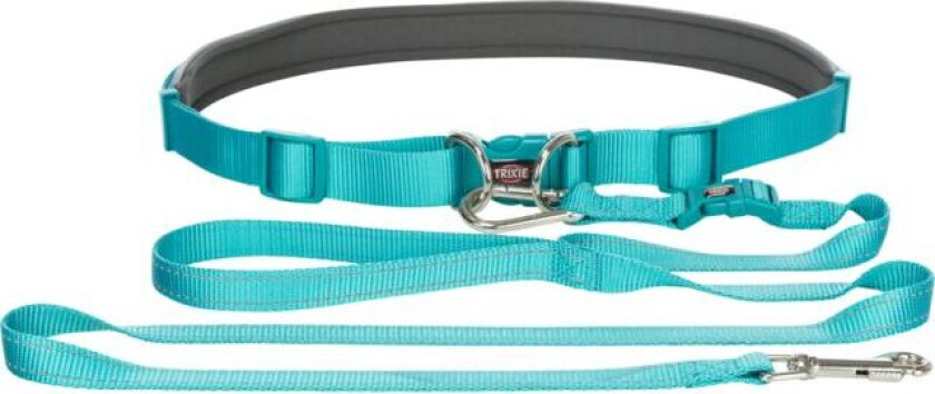 Magebelte med Line Rød S/M 60-130 cm