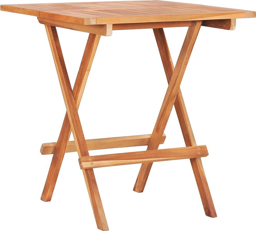 Sammenleggbart bistrobord 60x60x65 cm heltre teak