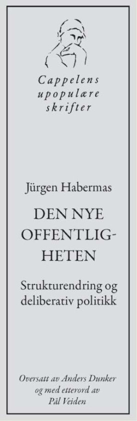 Den nye offentligheten av Jürgen Habermas