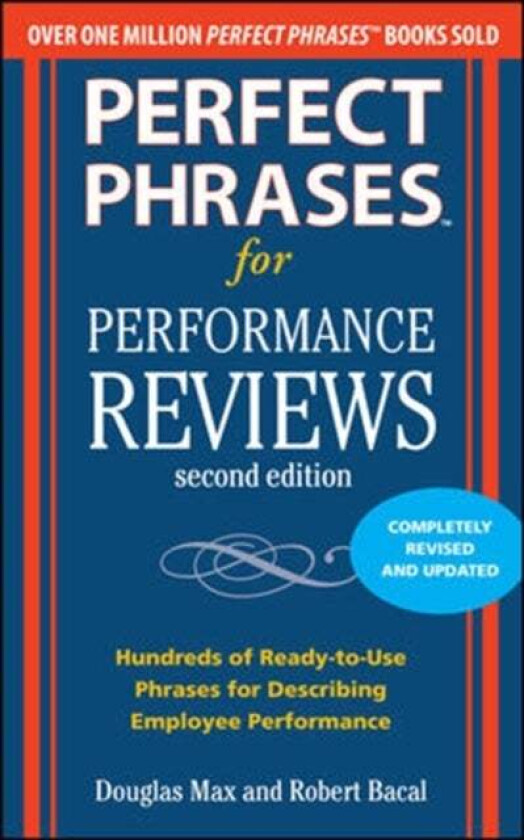 Perfect Phrases for Performance Reviews 2/E av Douglas Max, Robert Bacal