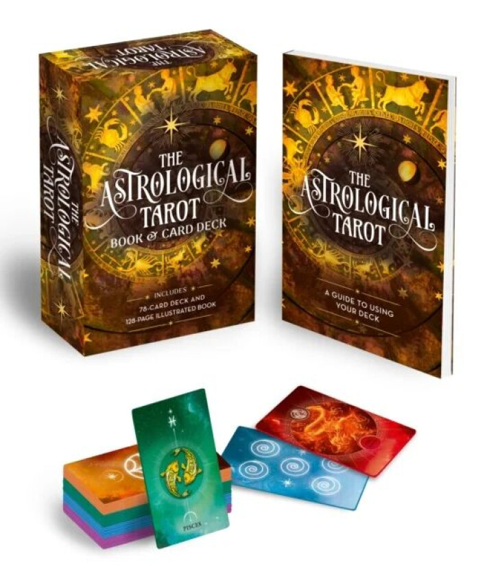 The Astrological Tarot Book & Card Deck av Tania Ahsan, Marion Williamson