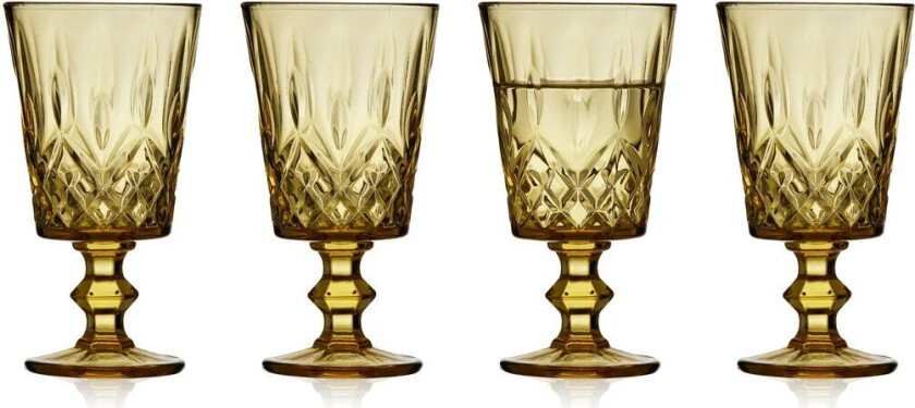 Sorrento Vinglass Amber 29 cl 4 stk