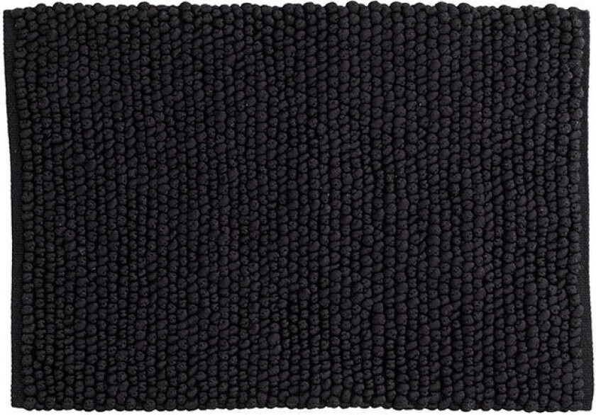 Bilde av Wilmer badematte 80x50cm svart.