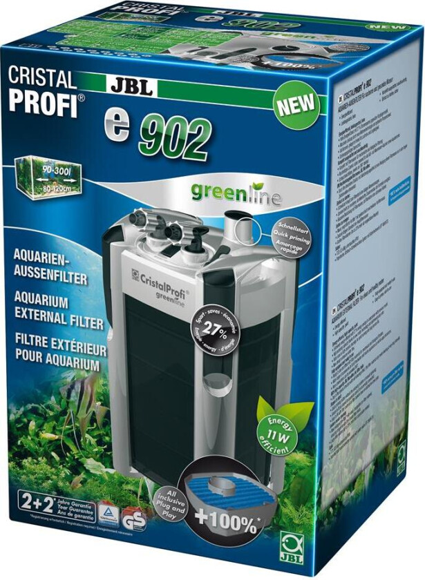 Bilde av CristalProfi e902 Greenline Utvendig filter