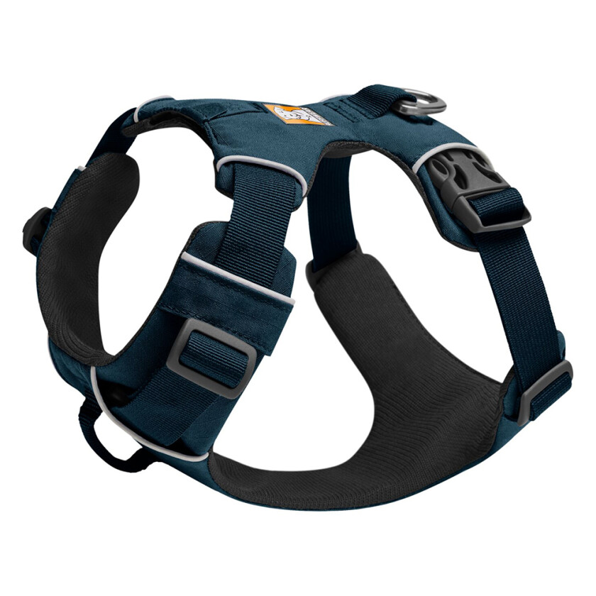 RuffWear Front Range Hundesele Blå (S)