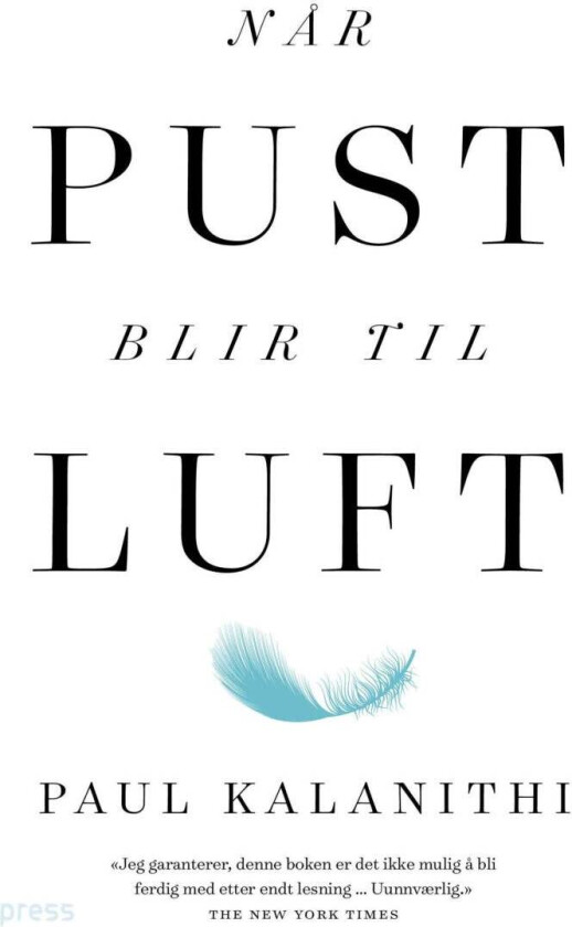 Når pust blir til luft av Paul Kalanithi