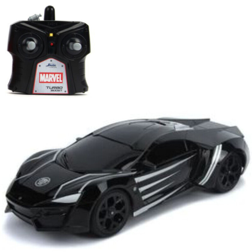 Radiostyrt Bil 1:16 - Black Panther Lykan