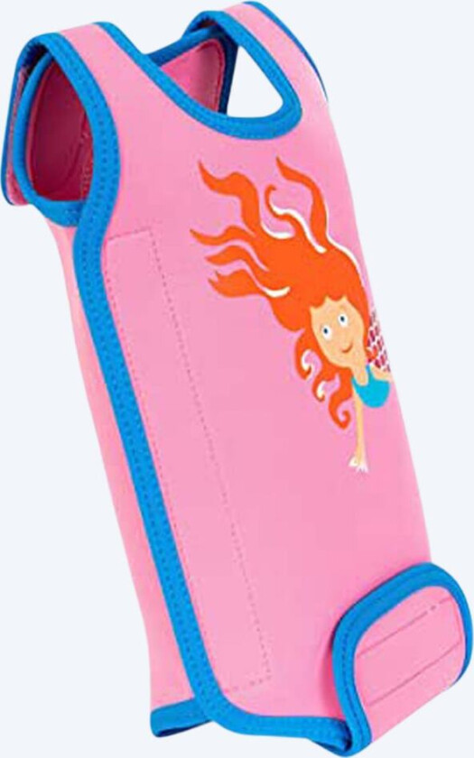 våtdrakt til barn - Babywarma - Mia The Mermaid (Rosa/lyseblå)