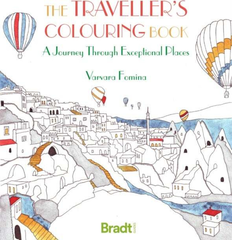 The Traveller's Colouring Book av Varvara Fomina