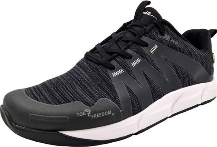 NimbleToes Road Addict Herre Black Knitted 43