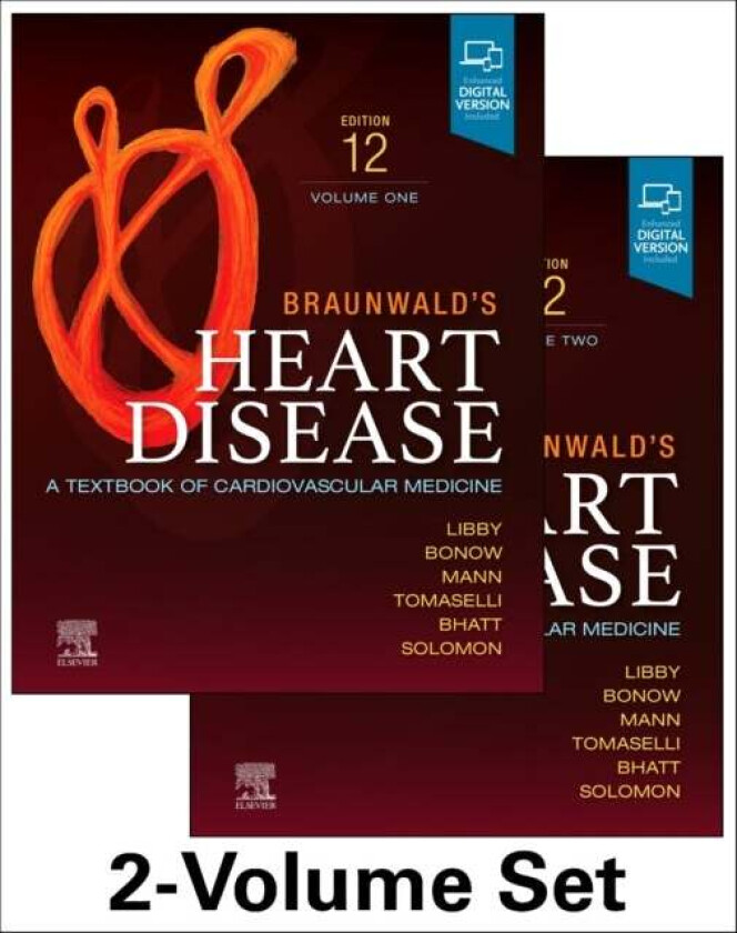 Braunwald's Heart Disease, 2 Vol Set av Peter (Brigham and Women's Hospital Harvard Medical School) Libby