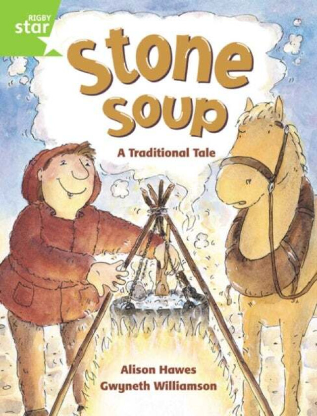 Rigby Star Guided 1 Green Level: Stone Soup Pupil Book (single) av Alison Hawes