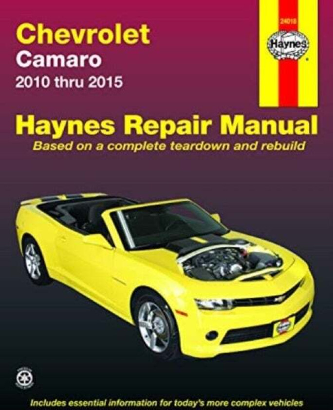 Chevrolet Camaro (10-15) av Haynes Publishing