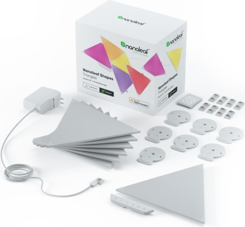 Shapes Triangles, startpakke med 15 paneler