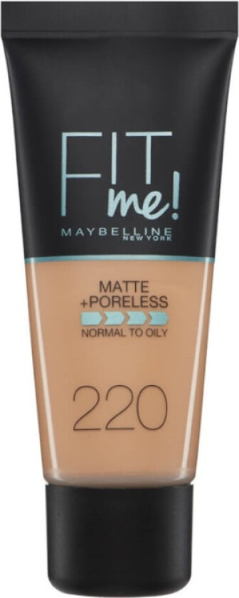 Bilde av Maybelline Foundation Matte&Poreless Nat.Beige 220