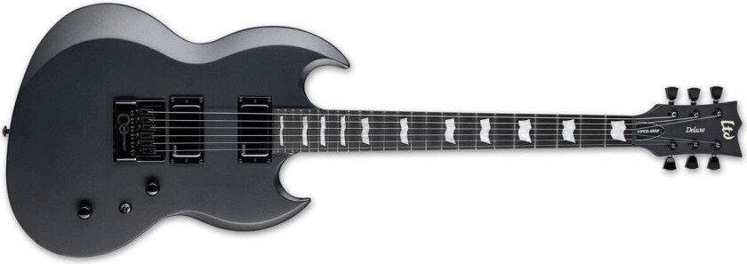 Ltd Viper-1000 Evertune Charcoal Metallic Satin