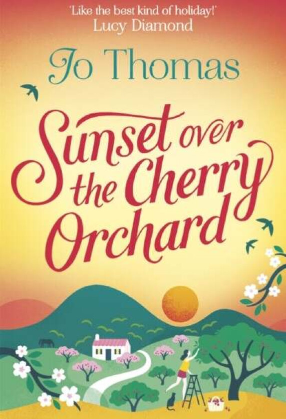 Sunset over the Cherry Orchard av Jo Thomas