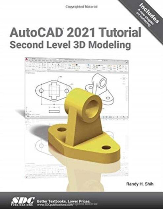 AutoCAD 2021 Tutorial Second Level 3D Modeling av Randy H. Shih