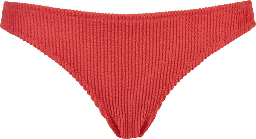 Tulum Tai Bikini Truse, Farge: Hot Rød, Størrelse: XS, Kvinner