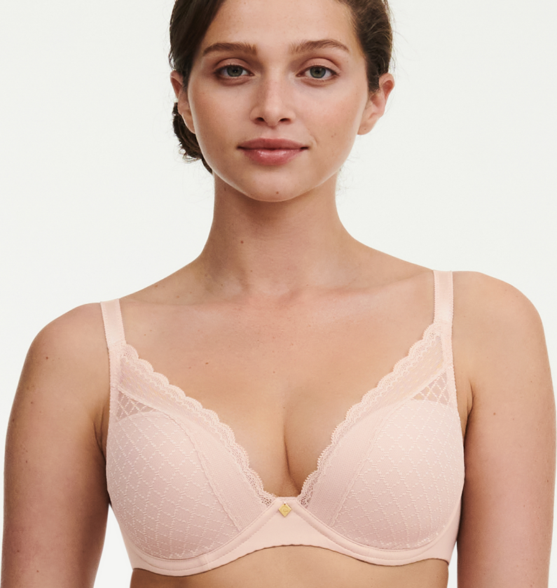 Easyfeel Norah Chic BH Med Spiler, Farge: Dusky Pink, Størrelse: 70E, Kvinner