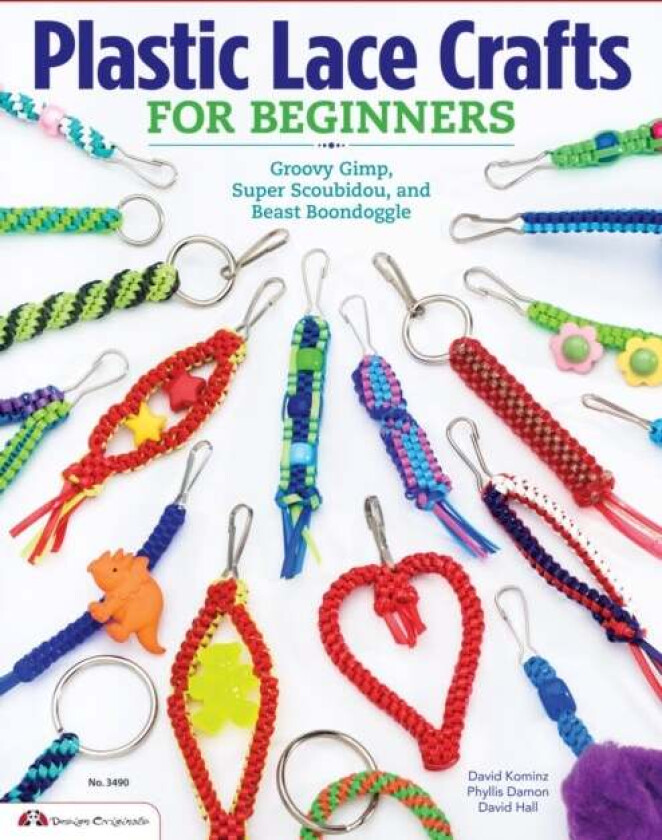 Plastic Lace Crafts for Beginners av Phyliss Damon-Kominz, David Kominz, David Hall