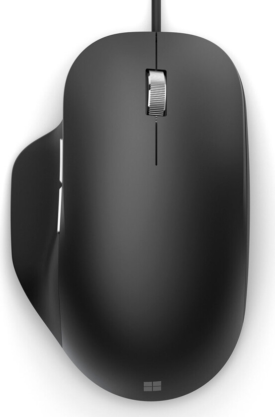 Ergonomic Mouse USB Black / RJG-00002 - Mus - Optisk - 5 - Svart