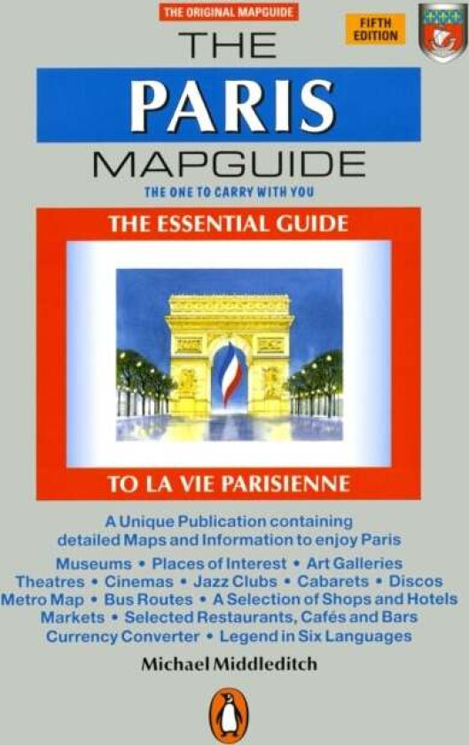 The Paris Mapguide av Michael Middleditch