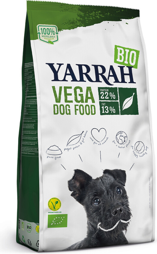 Yarrah Organic Dog Adult Vega Vegetarian (10 kg)