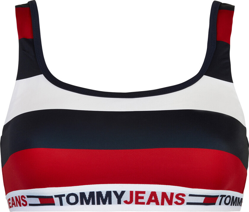 Tommy Hilfiger Lingeri Bikini Top, Farge: Rugby Stripe, Størrelse: S, Kvinner