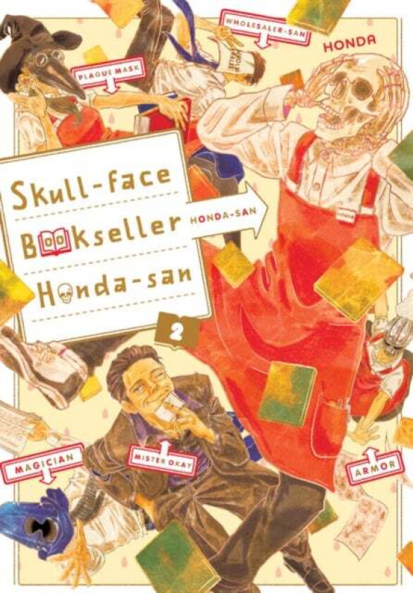 Skull-face Bookseller Honda-san, Vol. 2 av Honda