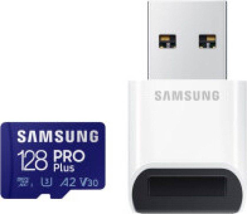 Pro Plus Microsdxc 128gb & Usb Card Reader - Minnekort