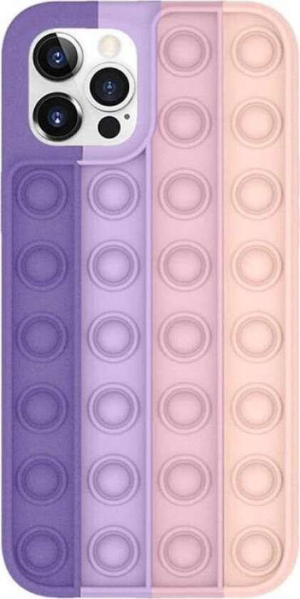 iPhone 12/12 Pro beskyttelsesveske Fidget Toy Pop-It