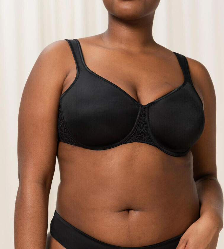 Comfort Minimizer W BH Med Spiler, Farge: Svart, Størrelse: 85C, Kvinner