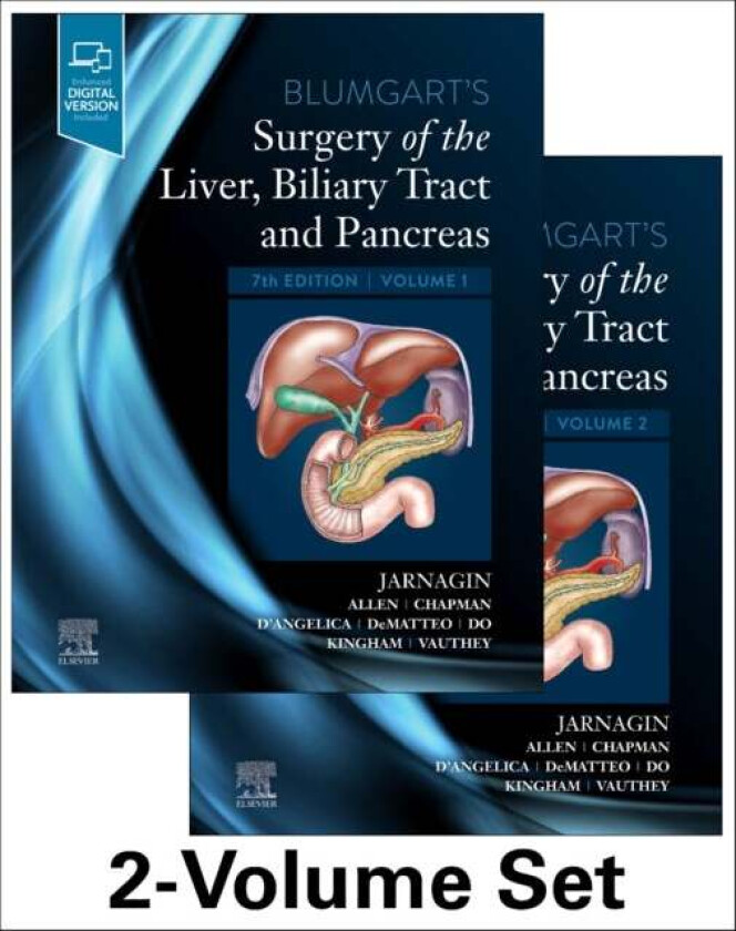 Bilde av Blumgart&#039;s Surgery of the Liver, Biliary Tract and Pancreas, 2-Volume Set