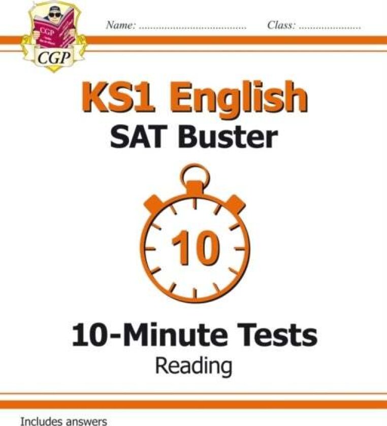 KS1 English SAT Buster 10-Minute Tests: Reading (for end of year assessments) av CGP Books