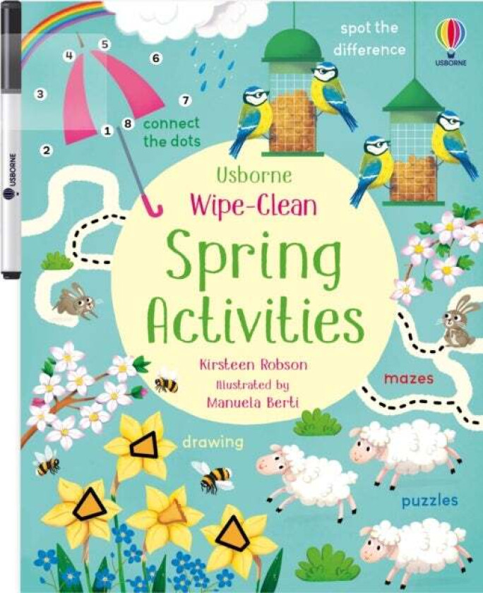 Wipe-Clean Spring Activities av Kirsteen Robson