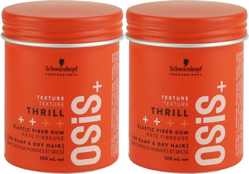 2-pack Schwarzkopf Osis Thrill 100ml
