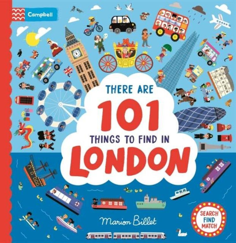 There Are 101 Things to Find in London av Campbell Books